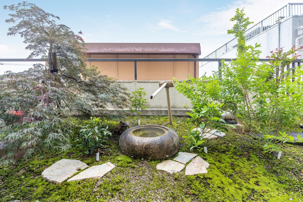 エリアで楽しむベランダ庭園の写真