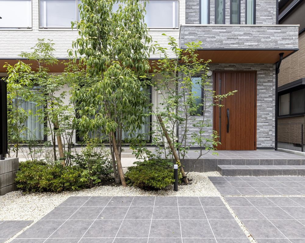 アプローチの写真